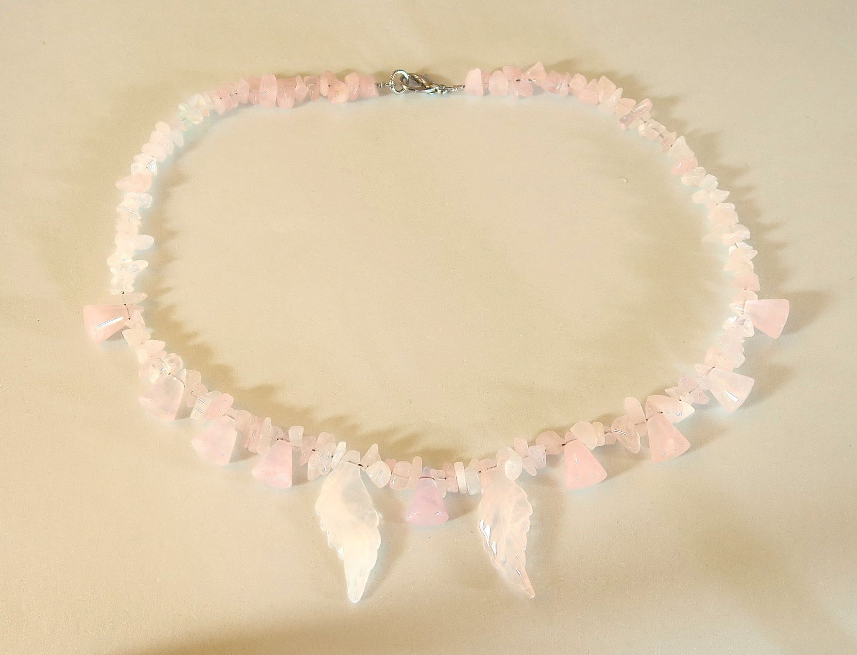 Catenine: Rosenquarperlenkette – Usato da Brittnau venduto da marlenestone 1
