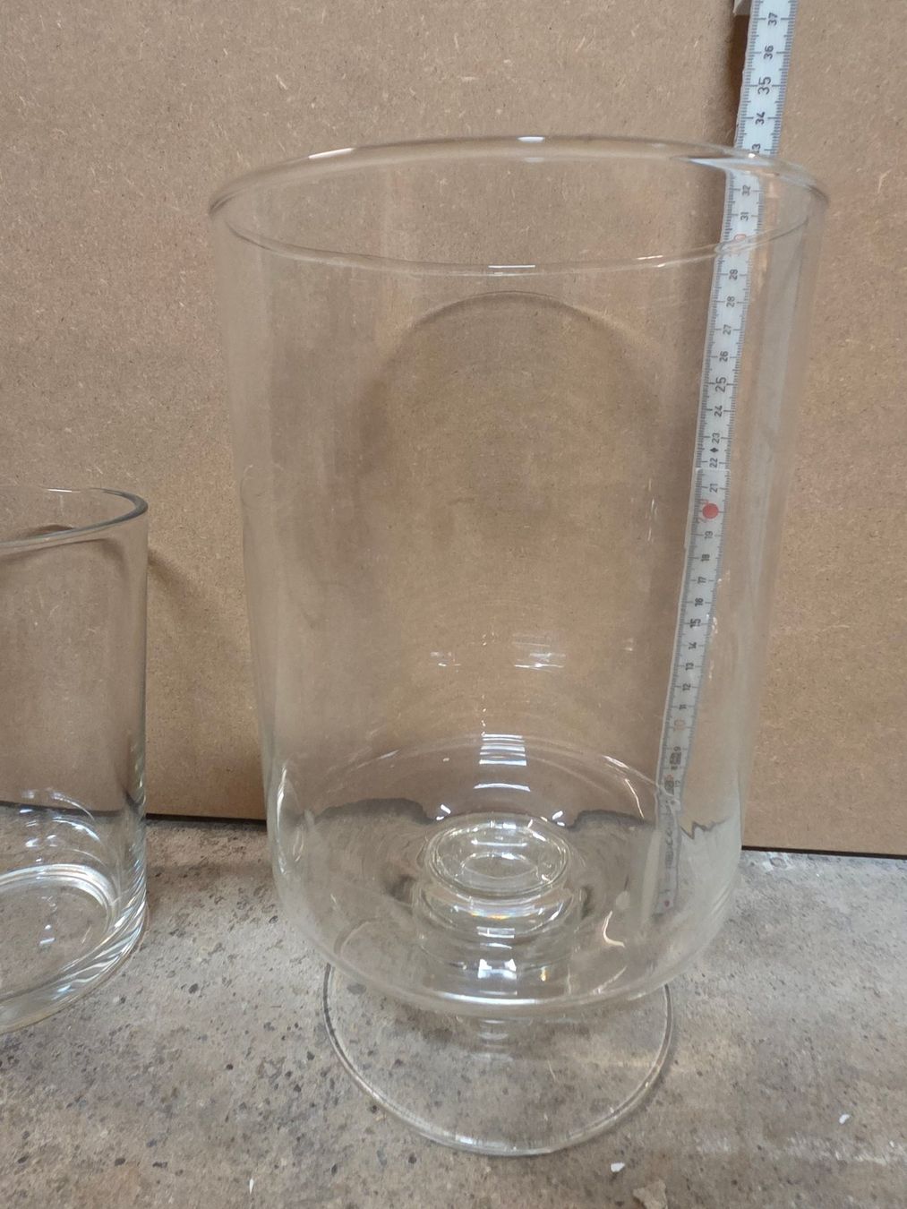 Vase & Récipients: 3 diverse Glasvasen oder Dekogläser – D'occasion à St. Gallen par Razoon77 4