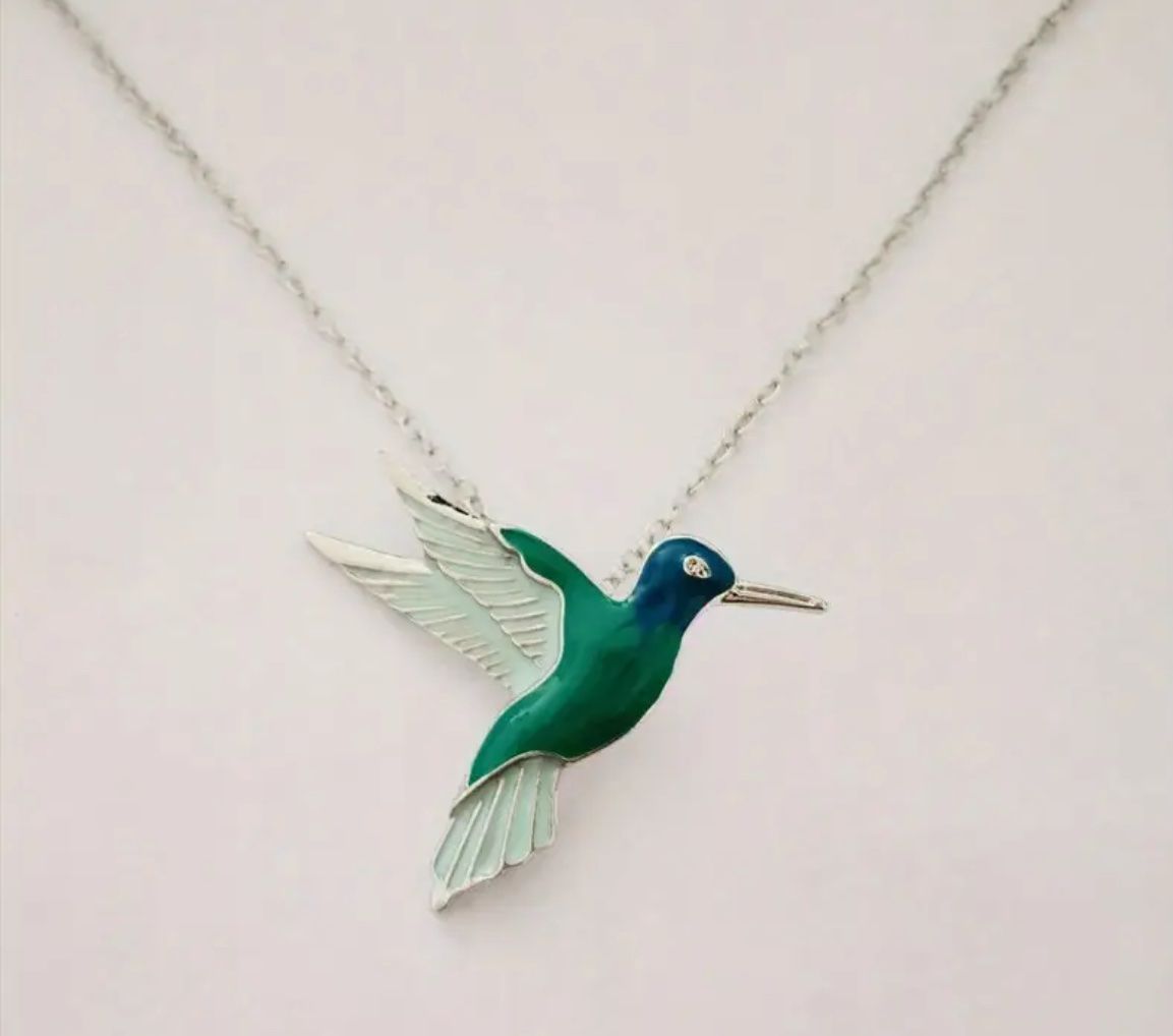 Catenine: Halskette mit Kolibri – Nuovo (secondo la descrizione) da Gams venduto da Mariawicca