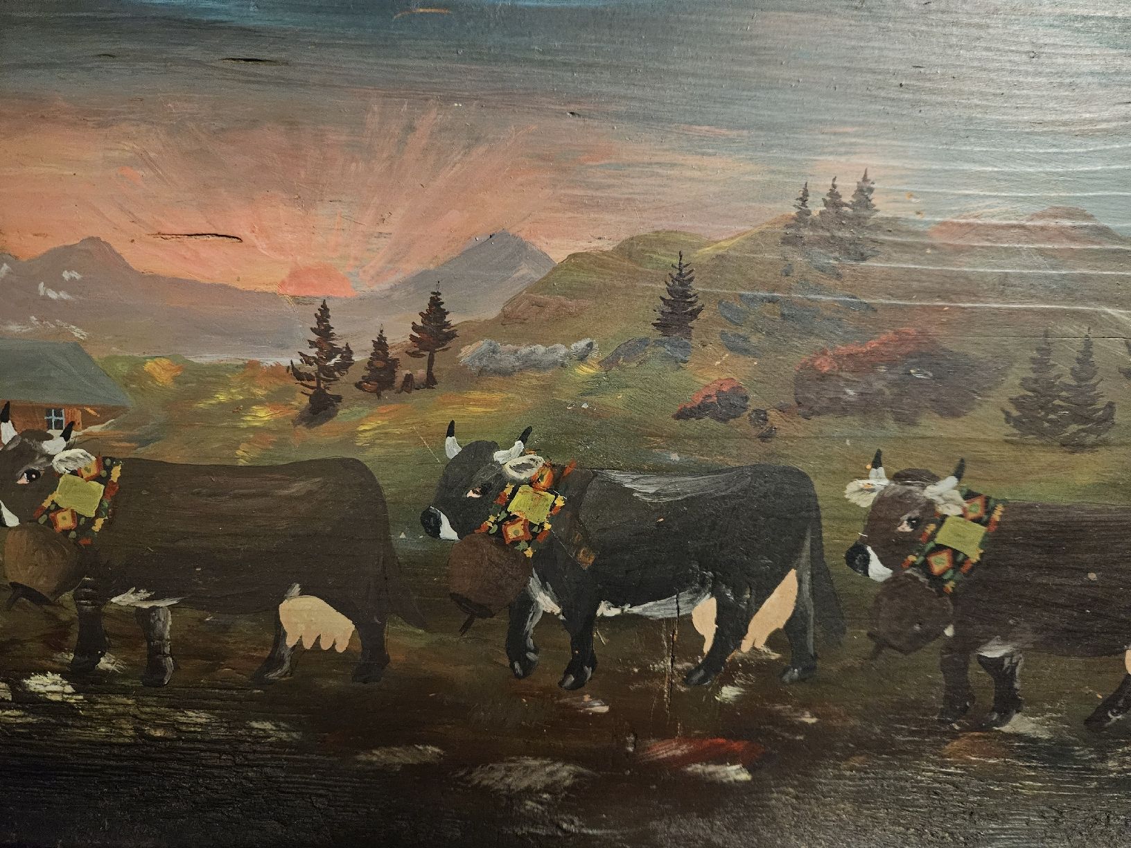 Tableaux: gemälde vetsch 1973 – D'occasion à Schwellbrunn par Omega-alpha 3