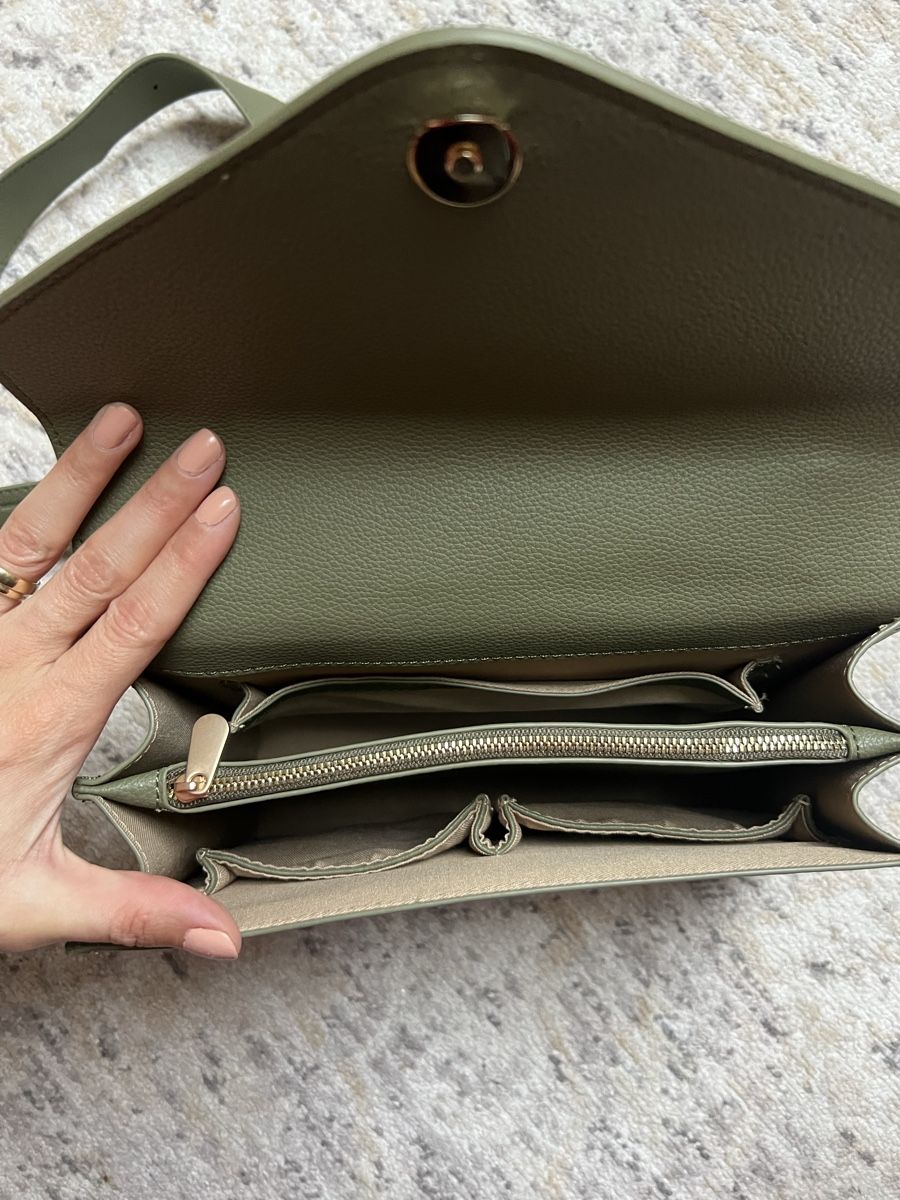 Borse da donna: Handtasche Grün (vegan) – Nuovo (secondo la descrizione) da Brunnen venduto da browneyes_007 1
