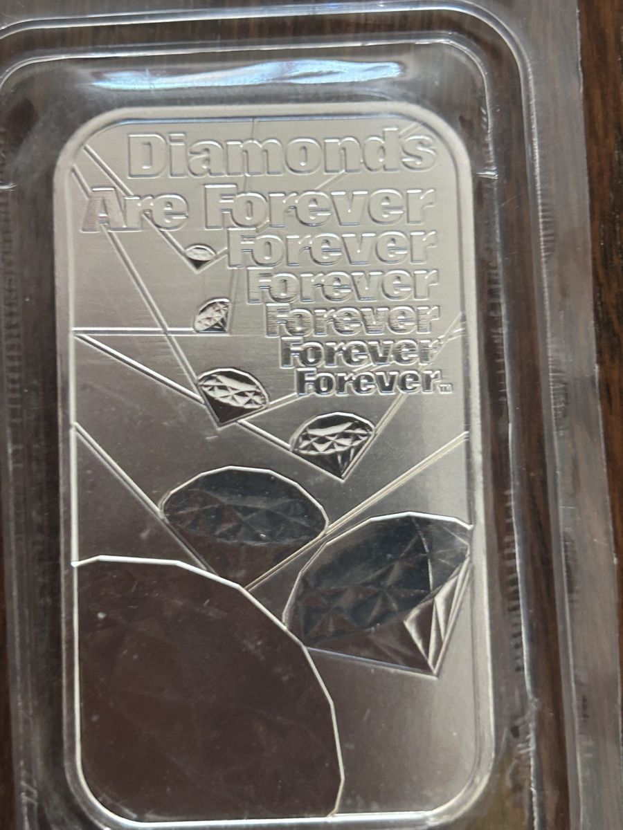 Metalli preziosi: Silberunze 007 Diamonds Unze – Nuovo (secondo la descrizione) da St. Gallen venduto da Tenkmaster 3
