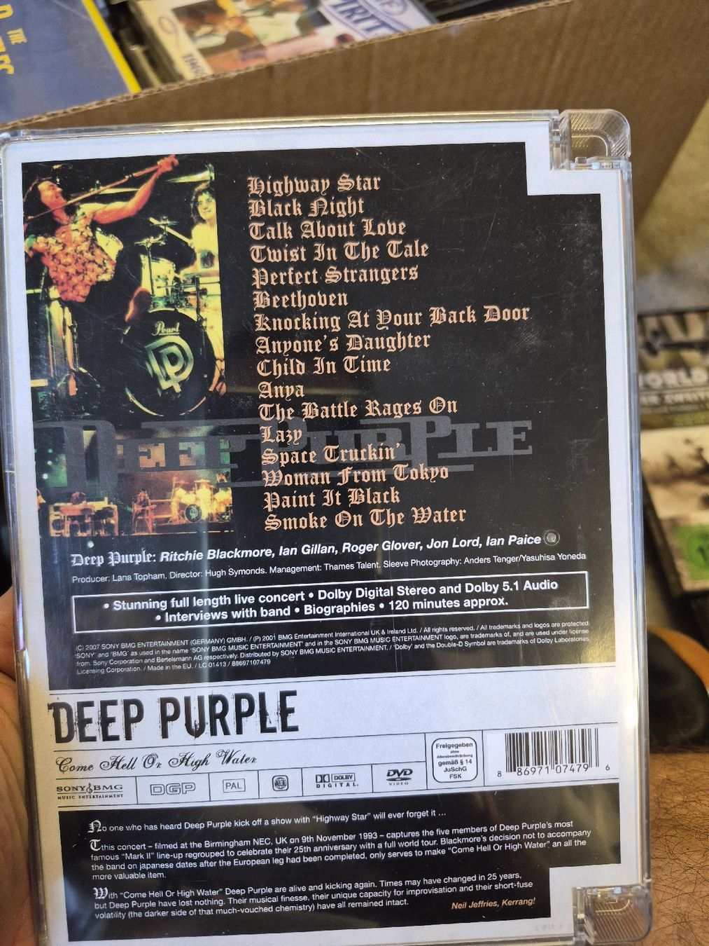 Tutti i DVDs: Deep Purple: Come Hell On High Water.  – Usato da Oberegg venduto da kev_58s7 1