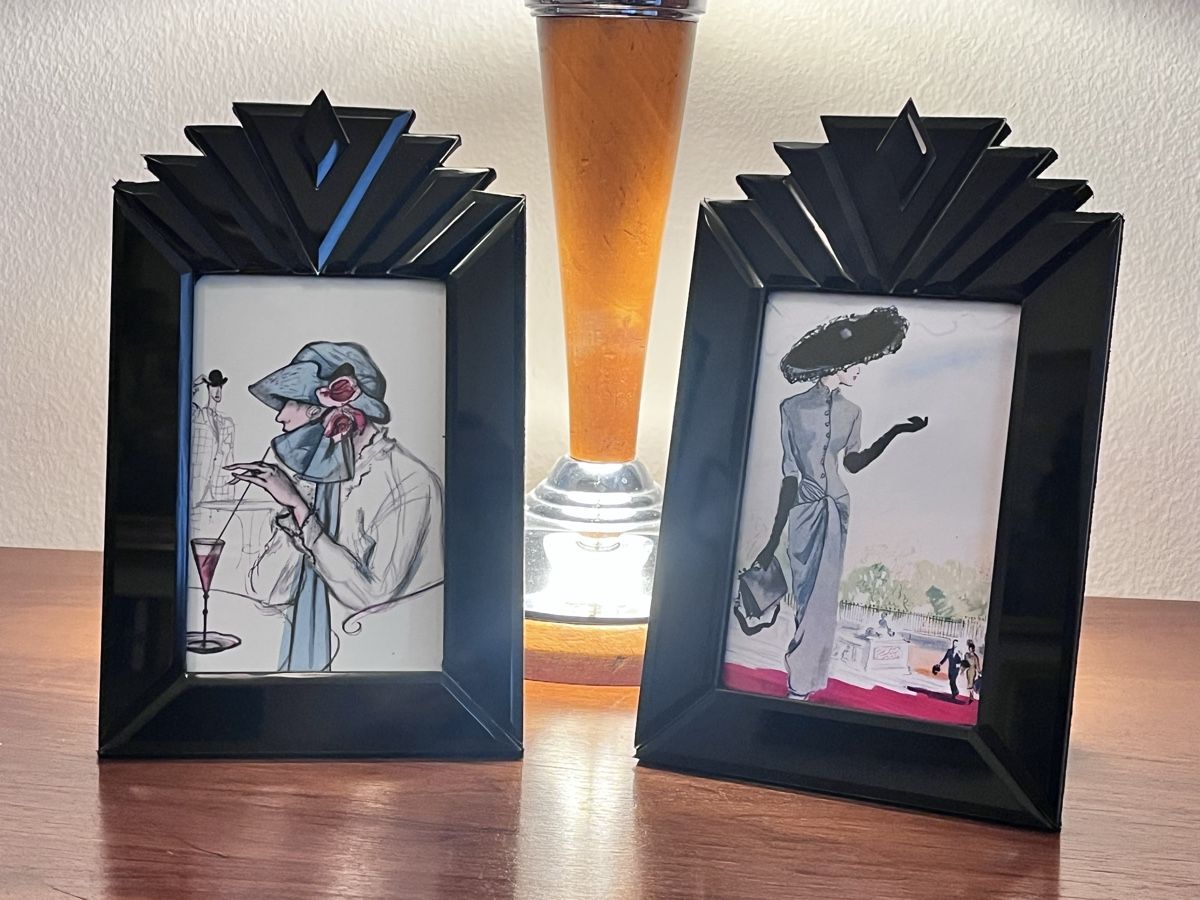 Cornici: Cadre photo noir élégant - Déco intérieure chic. – Usato da Lausanne venduto da Vibewave