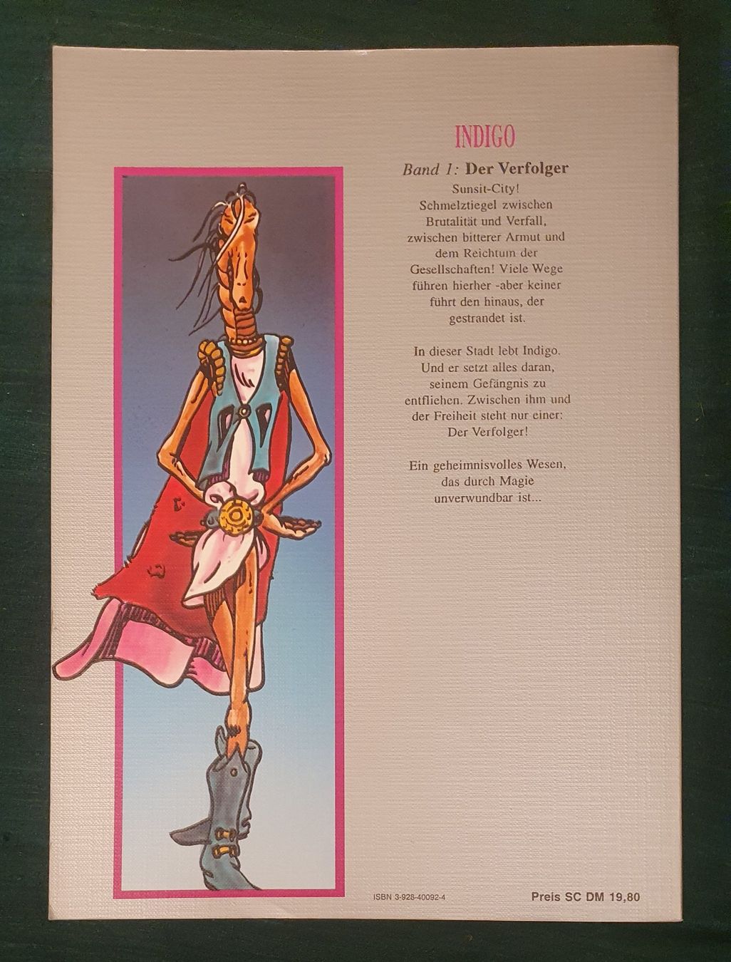 Fumetti: Indigo, Band 1 - 7, Dirk Schulz + Robert Feldhoff – Usato da Winterthur venduto da flurin42 5