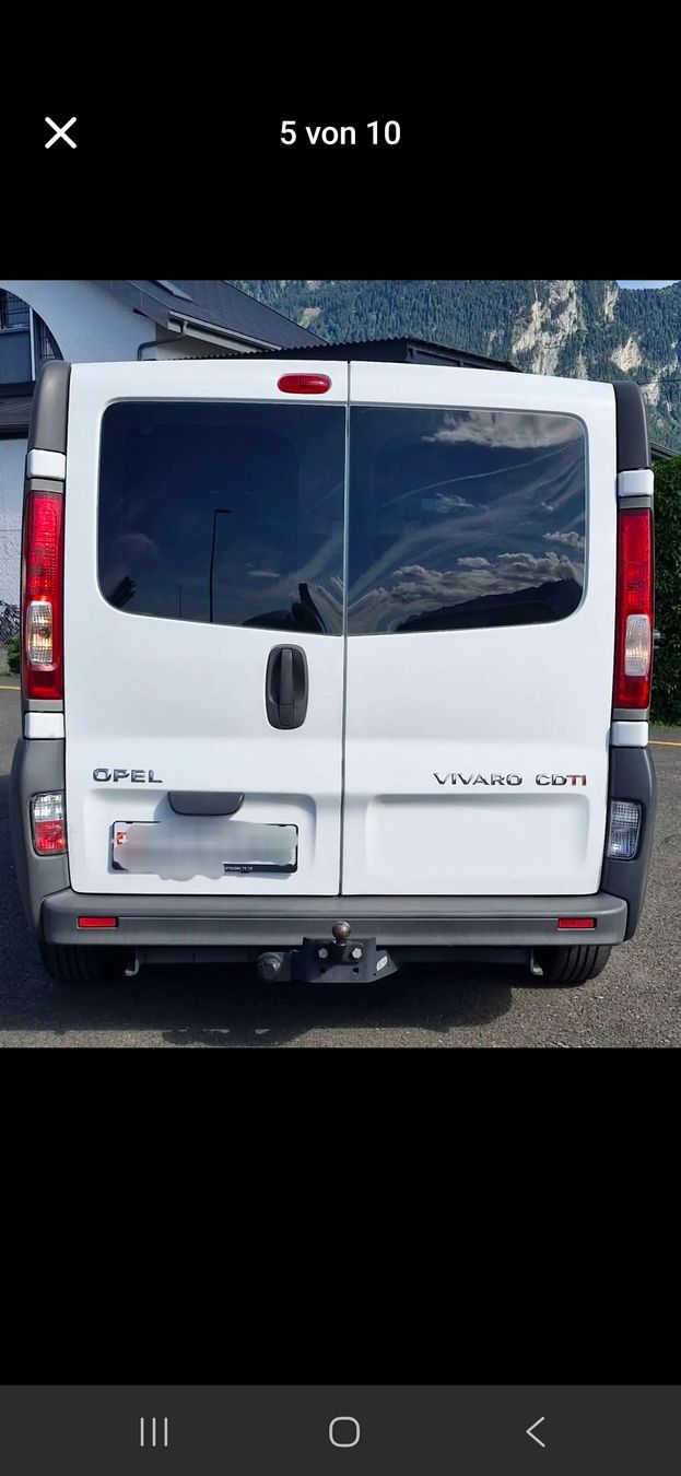 Opel Automobili: Opel Vivaro Tour 20TD Limousine blanc 2007 – Usato da Schlieren venduto da Schneider_sl7 2