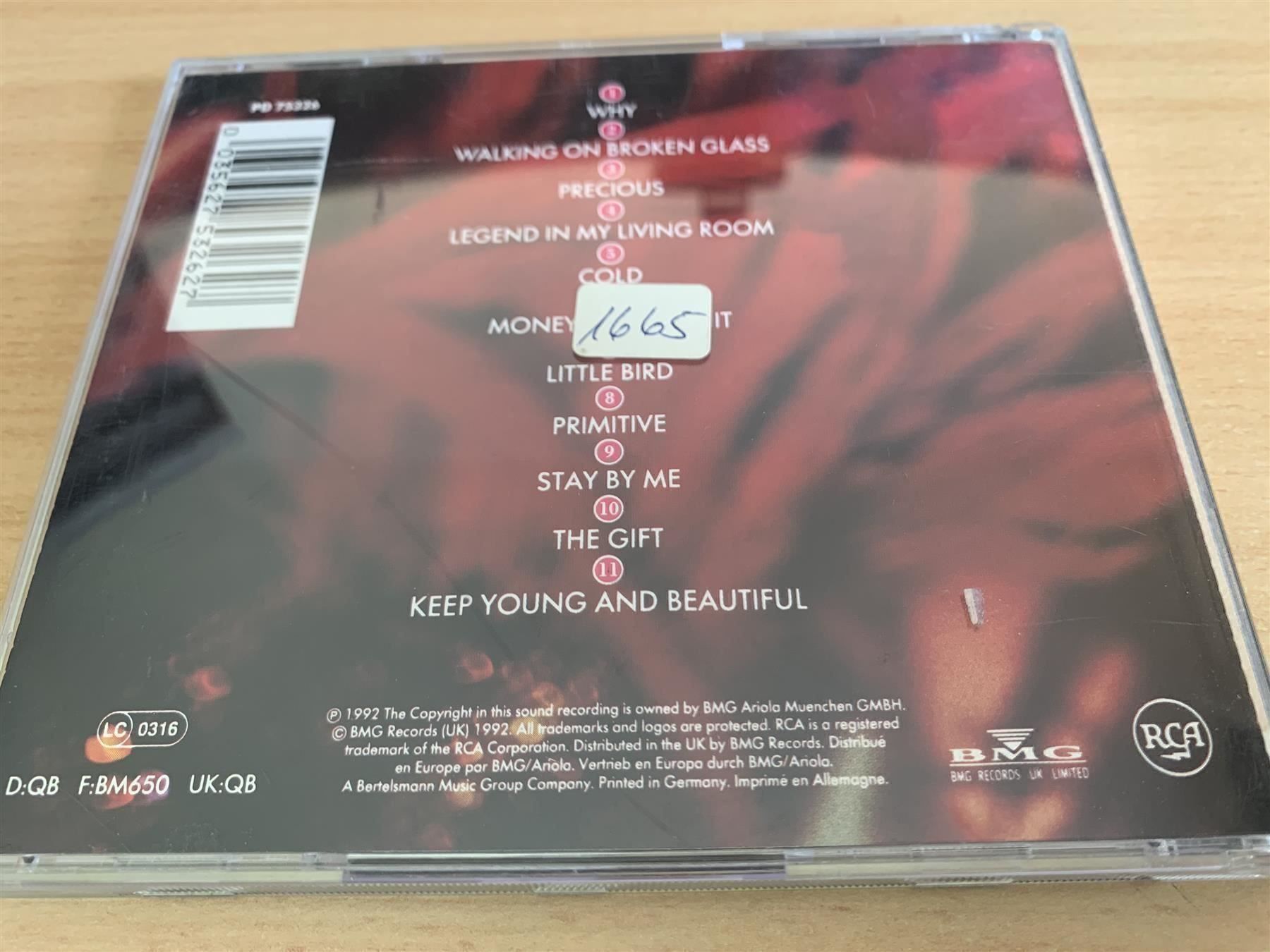 CD: Annie Lennox – Diva – Usato da Rikon im Tösstal venduto da Alpenmutz 1