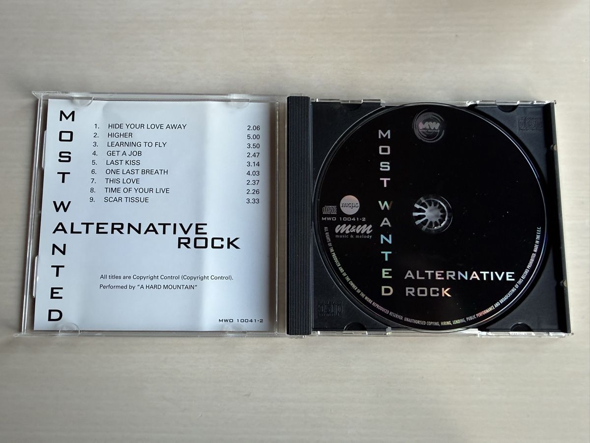 CDs: CD Most Wanted Alternative Rock CD 2008 – Gebraucht aus Oberried Brienz von Chyara 2