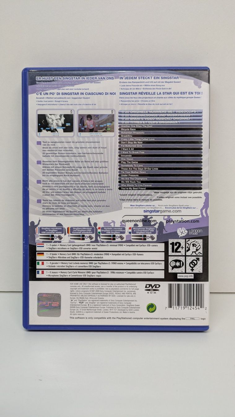 Spiele: Singstar Queen - PlayStation 2 – Gebraucht aus Menziken von mame18 2