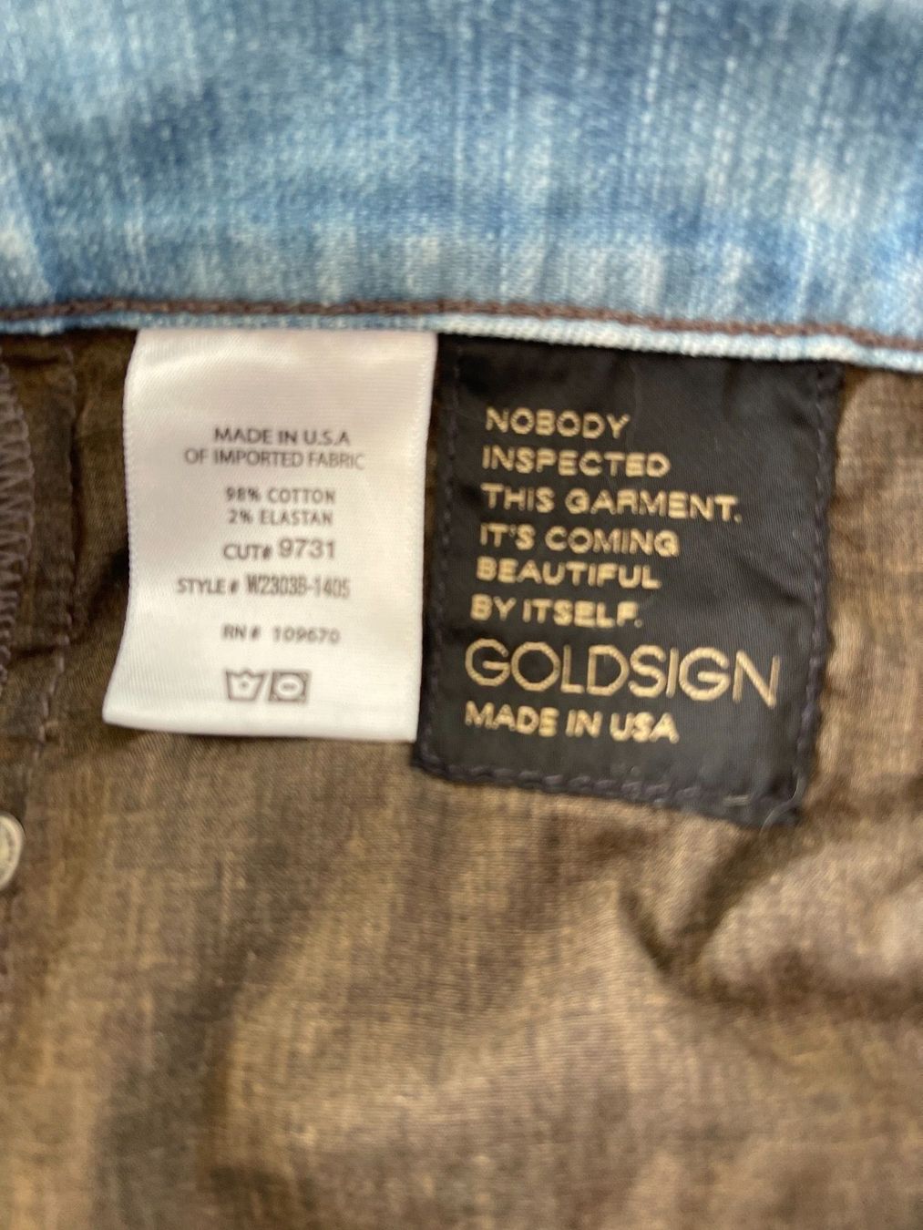 Jeans: GOLDSIGN Designer Jeans Gr 36/38 – Usato da Hildisrieden venduto da Inna71 5