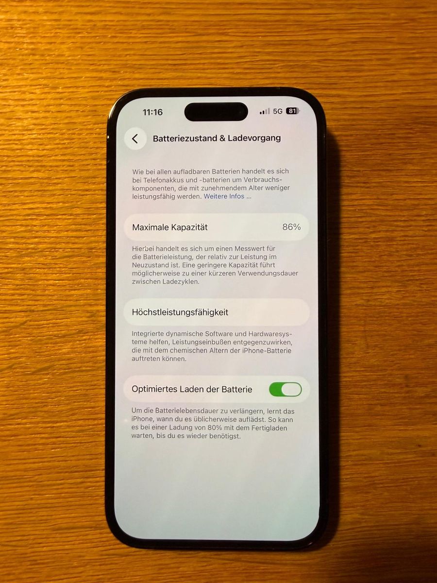 Apple Telefoni cellulari / Smartphones: Iphone 14 Pro 128GB Space Black – Usato da Chur venduto da Silu527 2