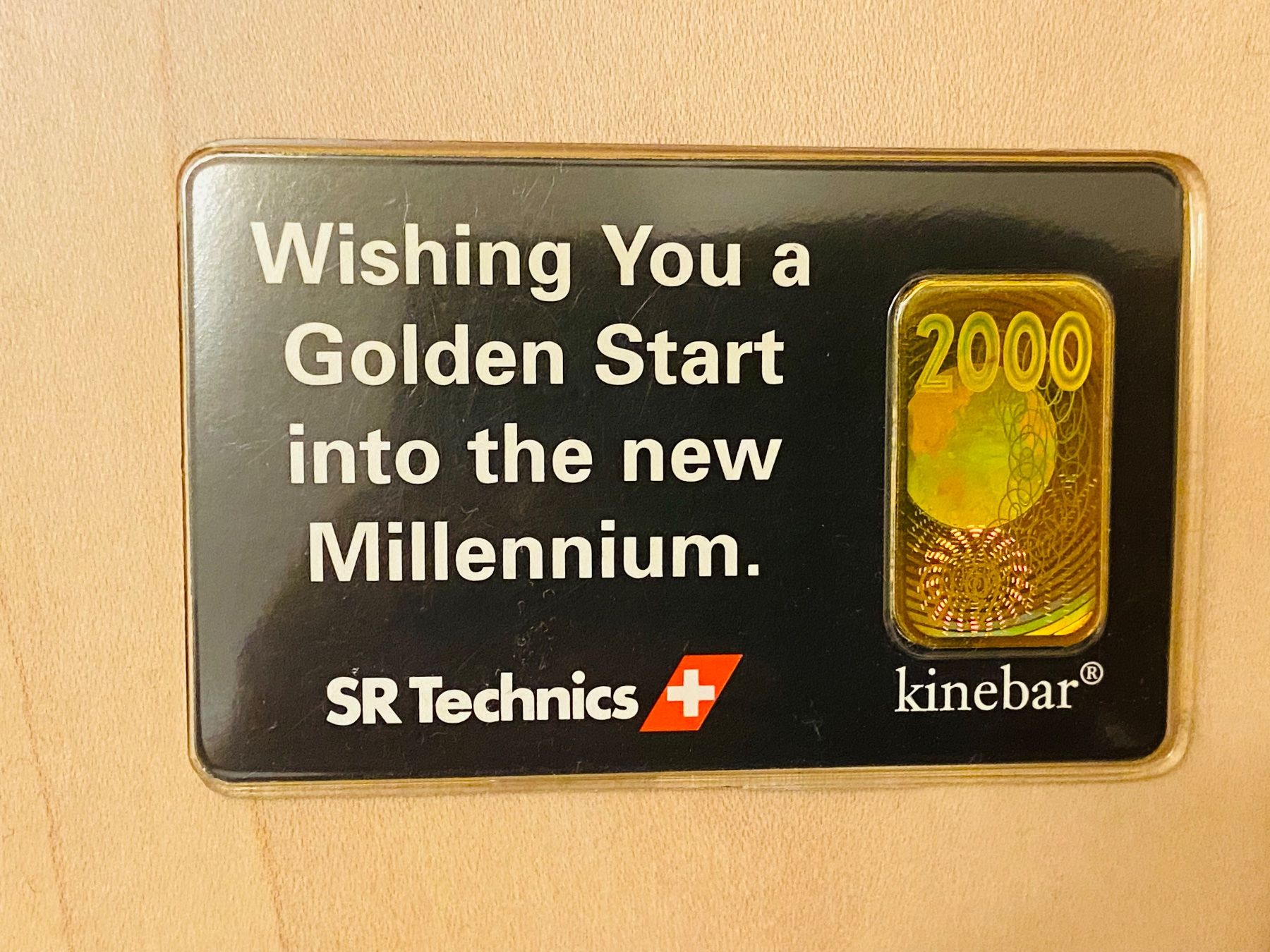Metalli preziosi: 10g SR Technics Millennium 2000 - Feingold: 999.9. – Nuovo e nell'imballaggio originale da Weinfelden venduto da Potz-Millione 1