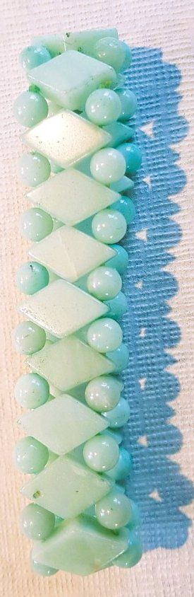 Bracciali & Braccialetti: Schönes Armband Aquamarin in Hellgrün – Usato da Oberwil b. Zug venduto da Gto469