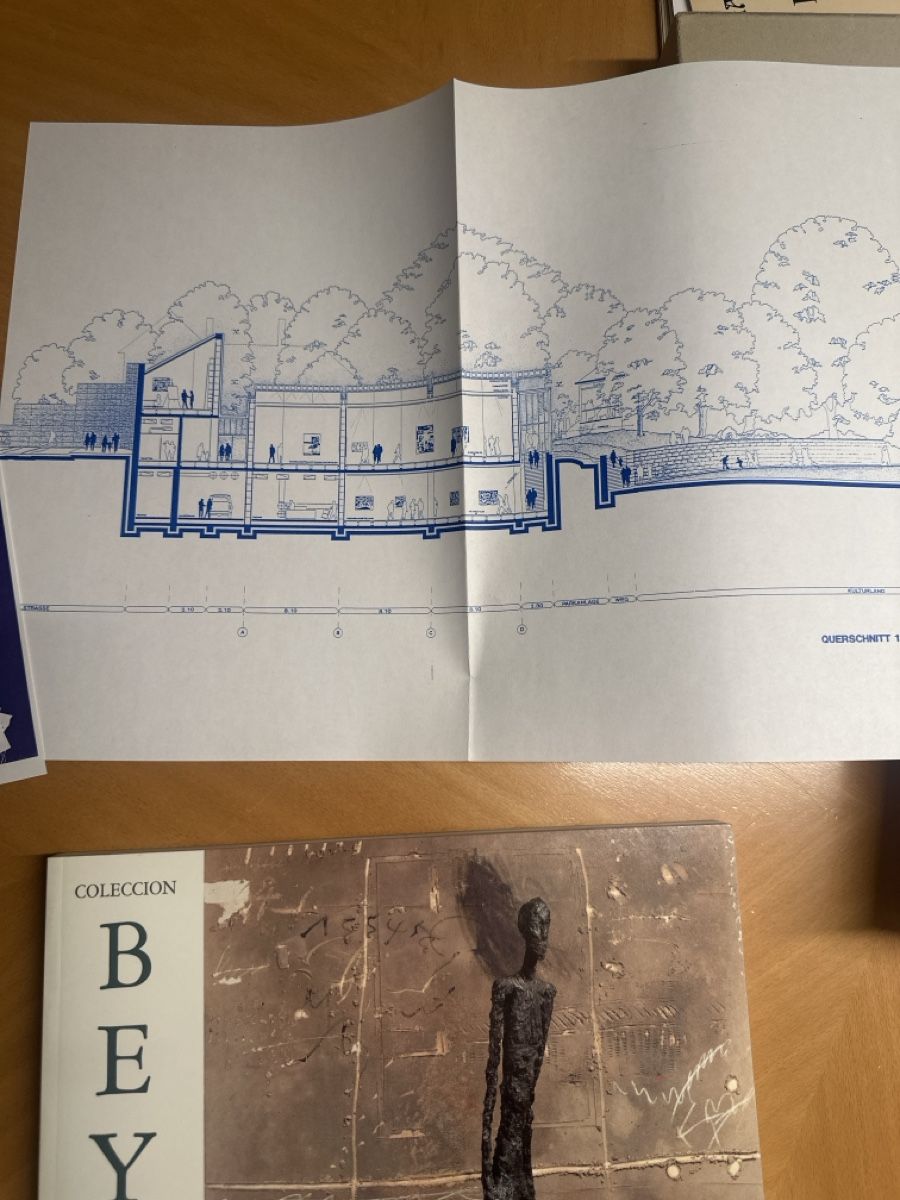 Riviste & Magazine: Sammlung Beyeler Kataloge mit Plan vom Museum – Usato da Saanen venduto da Mikeman2 1