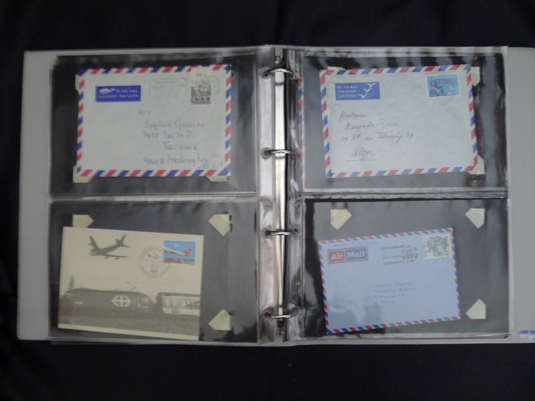 Alle Briefmarken: Flugpost Sammlung mit 46 Bildern ab Fr. 1.- – Gebraucht aus Dagmersellen von q1w2e3r4 5