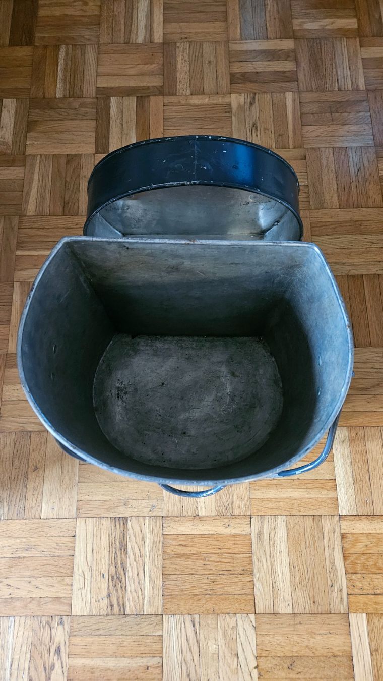 Cestini per rifiuti: Sceau / poubelle militaire – Usato da Morges venduto da knufi01 2