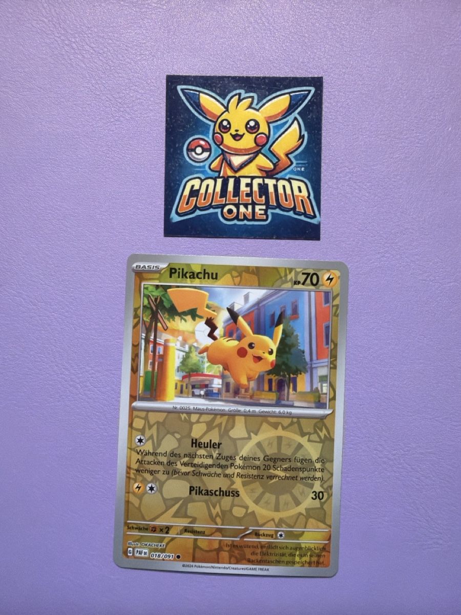 Pokémon Carte collezionabili: Pokemon Pikachu Reverse Holo Sehr süss – Nuovo (secondo la descrizione) da Lommiswil venduto da CollectorOne