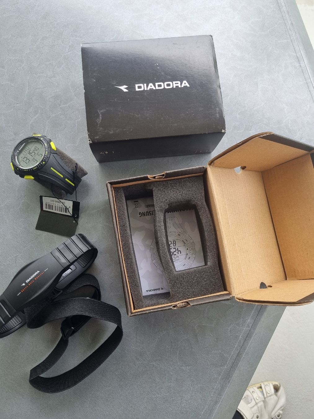 Uhren: Diadora Uhr + Brust- Pulsmesser / NEU – Neu und originalverpackt aus Adlikon b.Regensdf von attila63 3