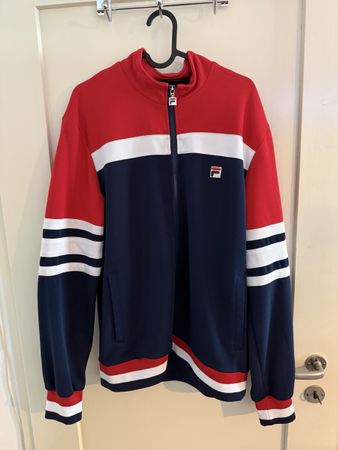 Fila Trainingsjacke rot blau weiss