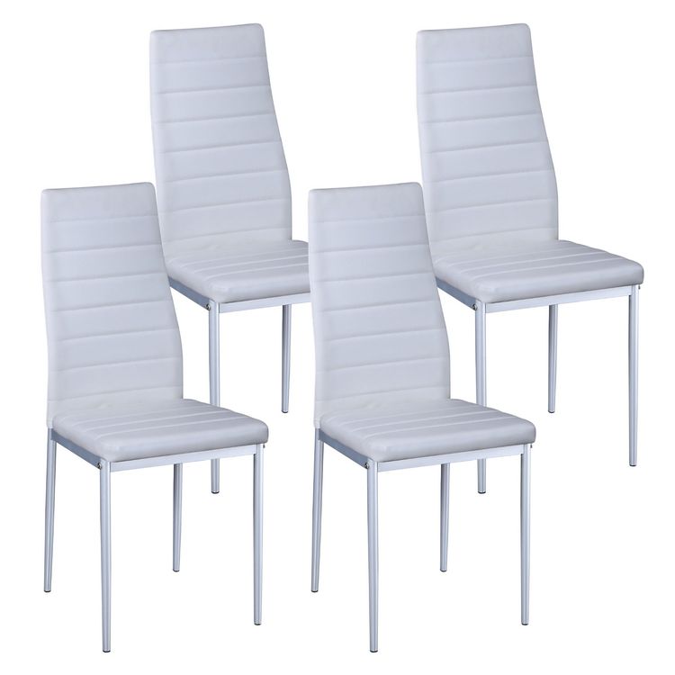 Esszimmerstuhle 4er Set Leder