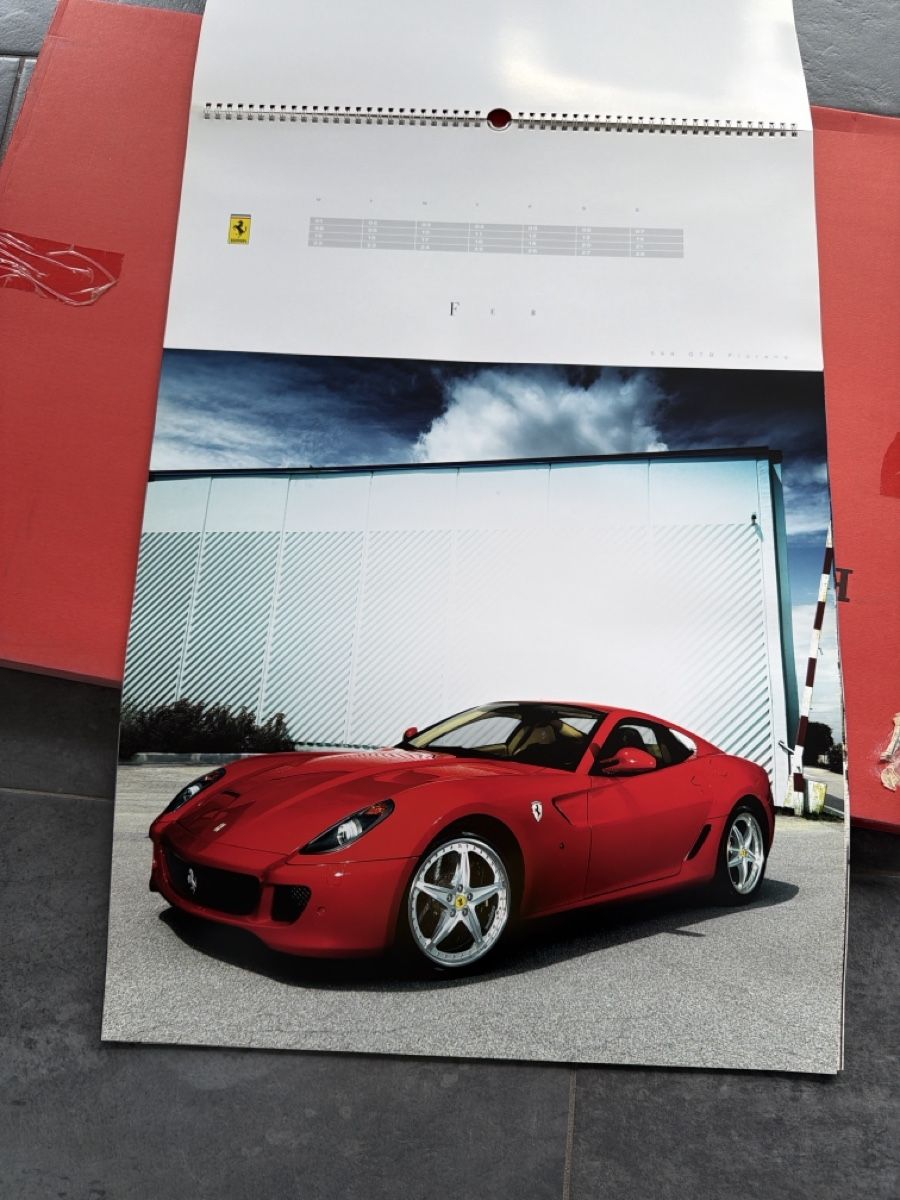 Ferrari Calendari: Original Ferrari Kalender 2010 – Usato da Wolfwil venduto da Rolex1 2