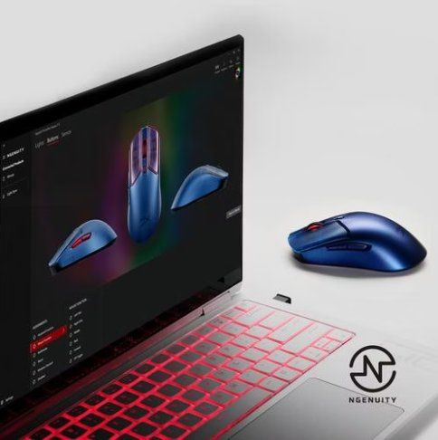 Hyperx Mouse: HP HyperX Pulsefire Haste 2 S Navy kabellose Gaming-Maus – Nuovo (secondo la descrizione) da Lienz venduto da sei_t5sx 3