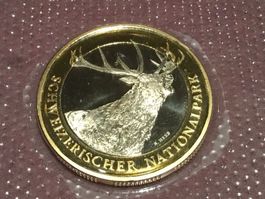 Sehr schöne 10 Franken münzen ROTHIRSCH