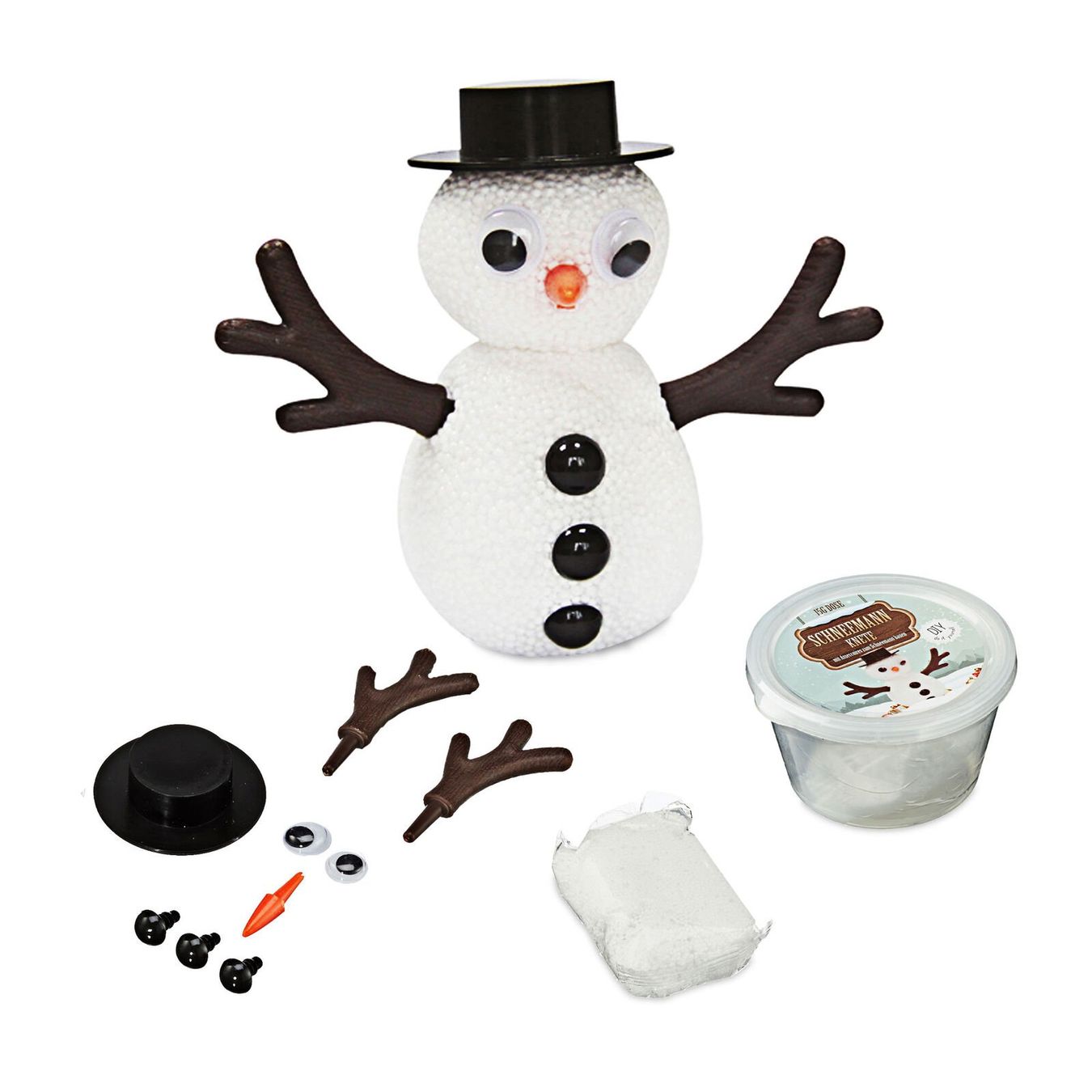 Kit bricolage: Schneemann Knete, DIY – Nuovo e nell'imballaggio originale da Bonstetten venduto da SurpriseShop