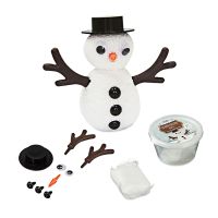 Schneemann Knete, DIY