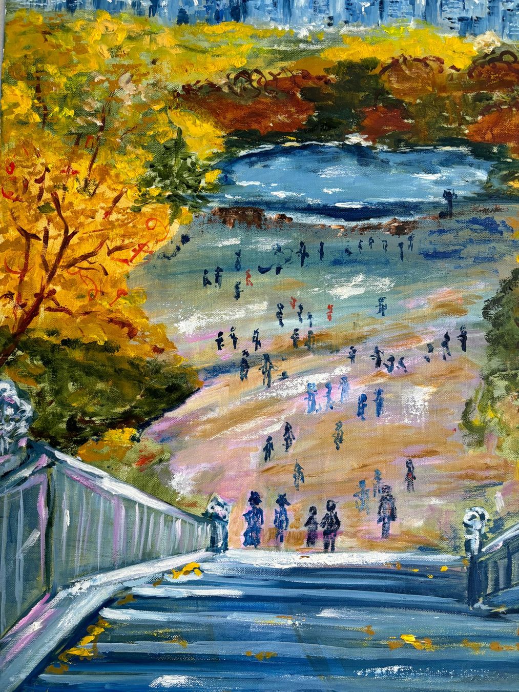Dipinti: Herbst in New York City – Nuovo (secondo la descrizione) da Cham venduto da Felha 6