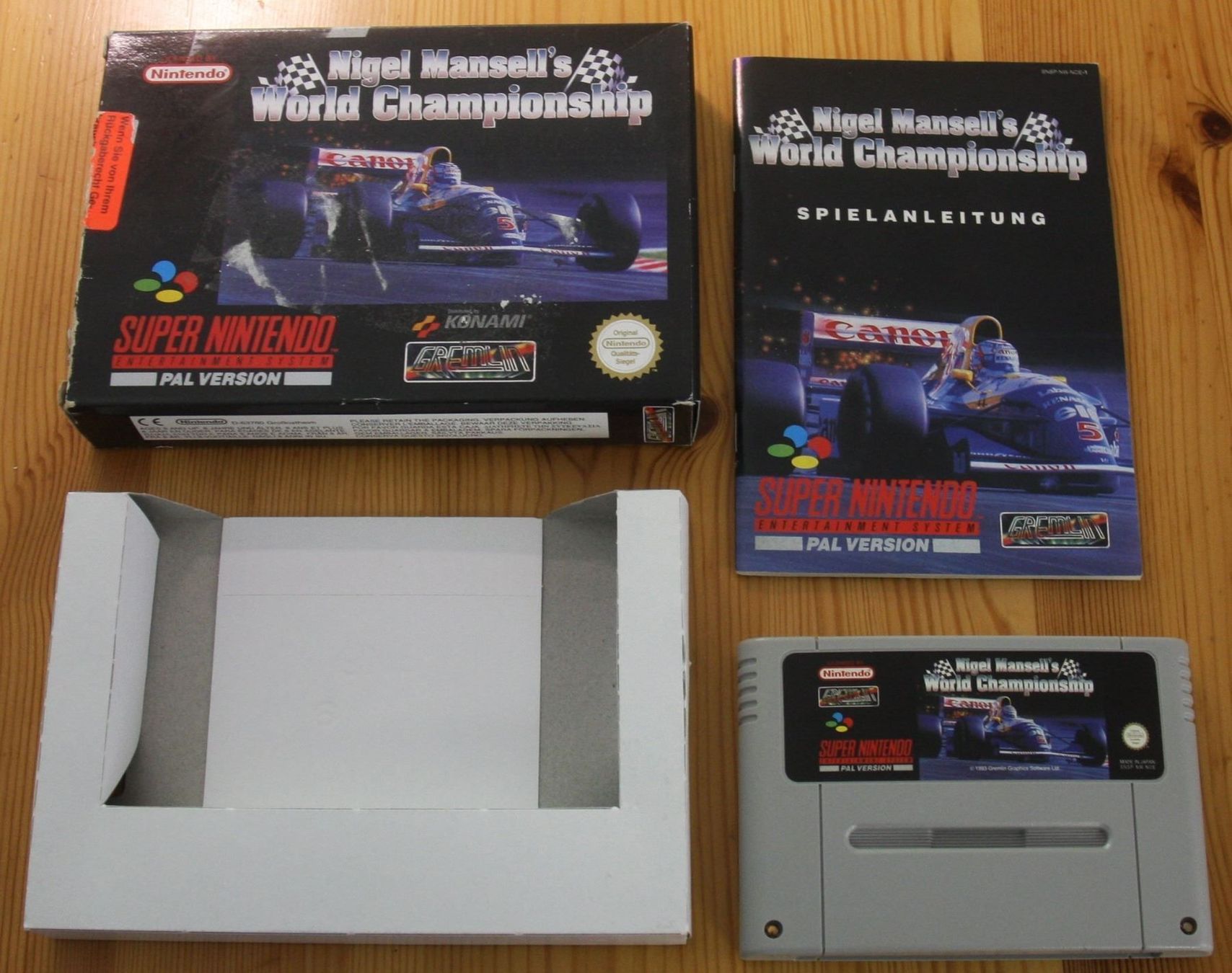 Giochi: Nigel Mansell´s World Championship SNES – Usato da Fisibach venduto da Retrogames24