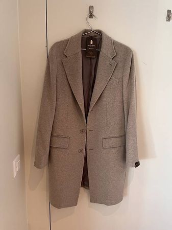 Gutteridge Cashmere Mantel Neu, Grösse 50