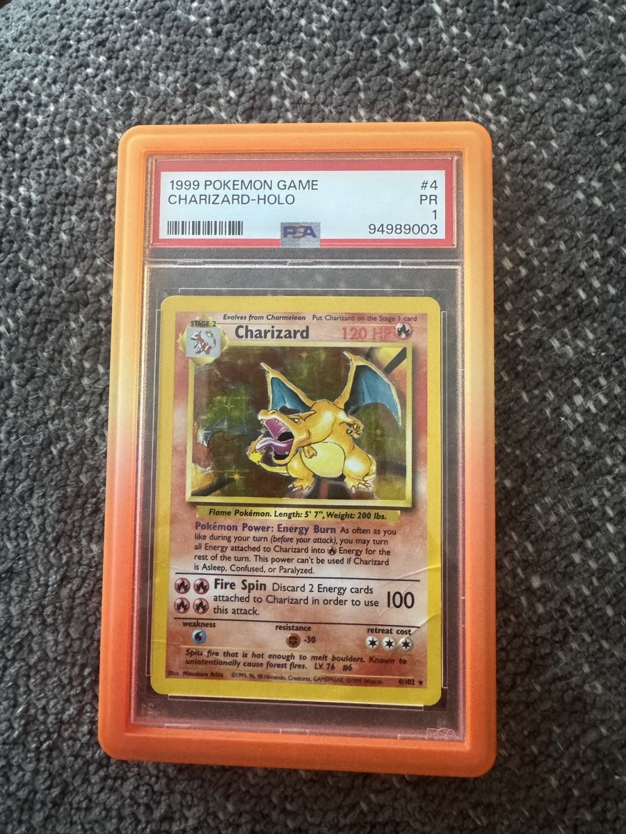 Pokémon Sammelbilder & Trading cards: Pokémon Charizard Holo Base Set 1999 - PSA 1 - Top Condition – Neu und originalverpackt aus Zürich von mbu_z9ch