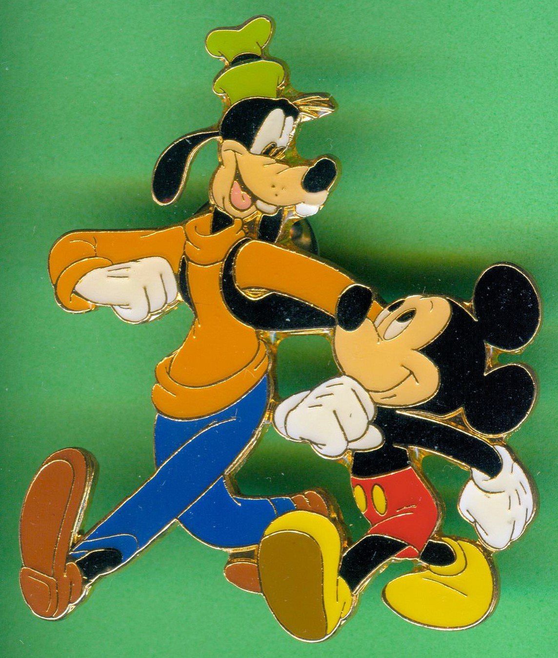 Disney Placchette & Badge: Disney   GOOFY & MICKEY – Usato da Winterthur venduto da Sammleroase