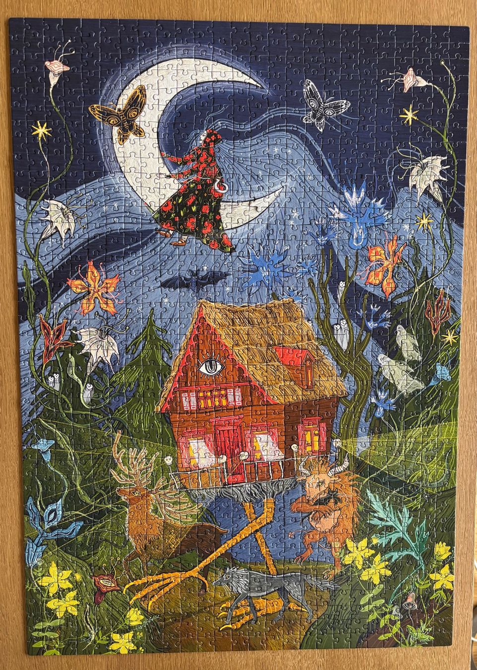 Puzzle: Superbe puzzle 1000 pièces – Usato da Château-d'Oex venduto da ladoszka