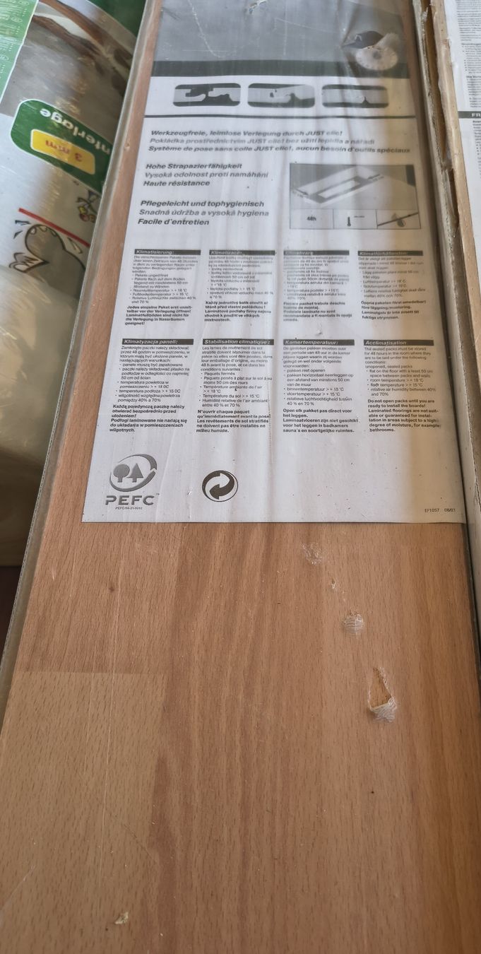 Rivestimenti per pavimenti: Laminatboden Acousticlic Buche SB rustikal – Nuovo (secondo la descrizione) da Jakobsbad venduto da dio_298