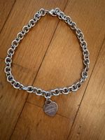 Tiffany full heart toggle necklace in sterling silver 