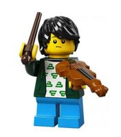 Lego 71029 - Nr2: Geigenspieler - Series 21 Minifigur