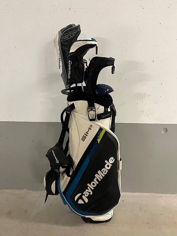 Mazze & Set: Golf - Taylormade SIM2 Tour Stand Bag & Woods + Putter – Usato da Hildisrieden venduto da leuker2903