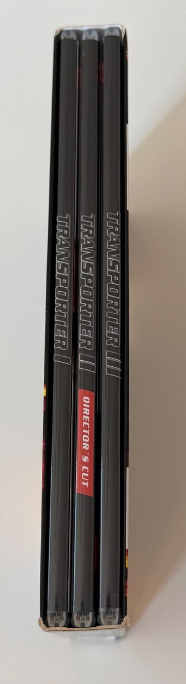 Tutti i DVDs: Transporter Trilogie Box 3 DVDs guter Zustand – Usato da Altstätten SG venduto da sheamus 2