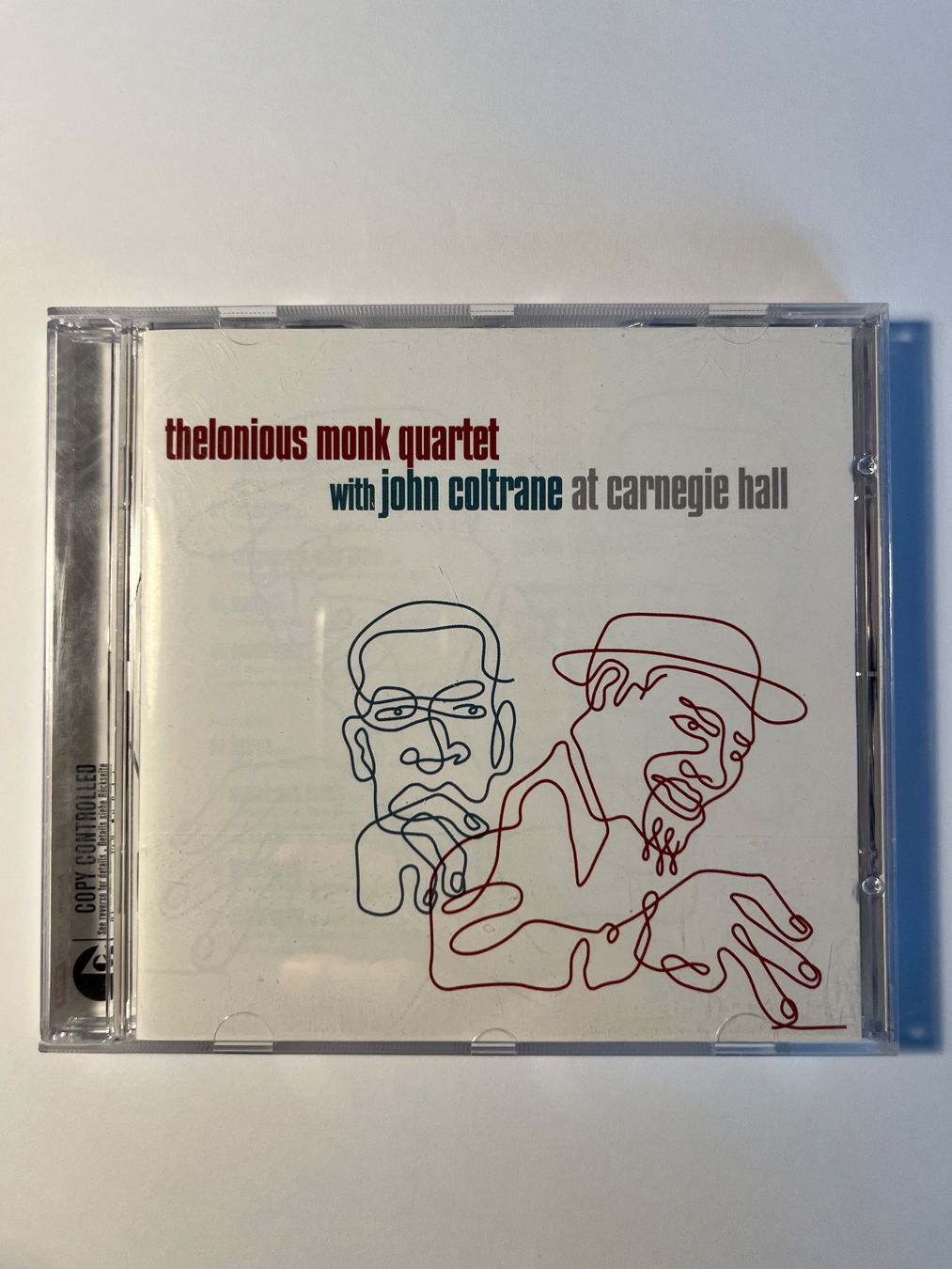 CDs: THELONIOUS MONK & JOHN COLTRANE - CARNEGIE HALL – Gebraucht aus Lausanne von sbar224