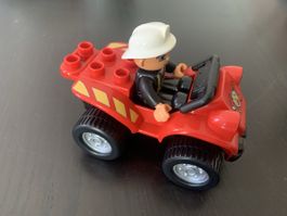 Duplo Lego 5603 chef pompier Feuerwehr🧑‍🚒