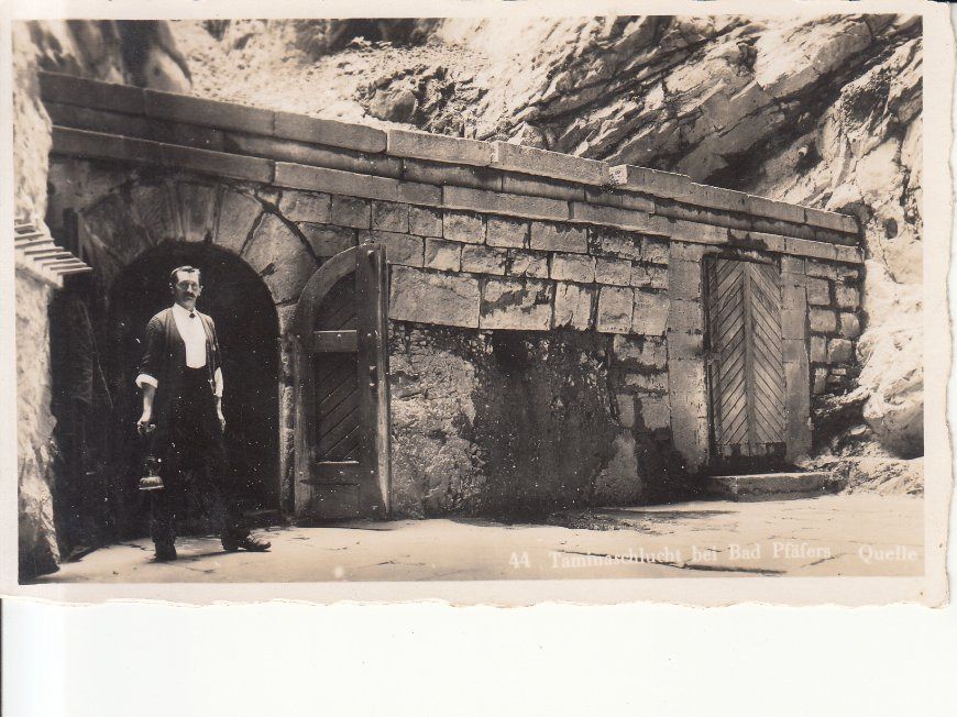Cartoline postali: Taminaschlucht 1933 – Usato da Bürglen TG venduto da StampGraf