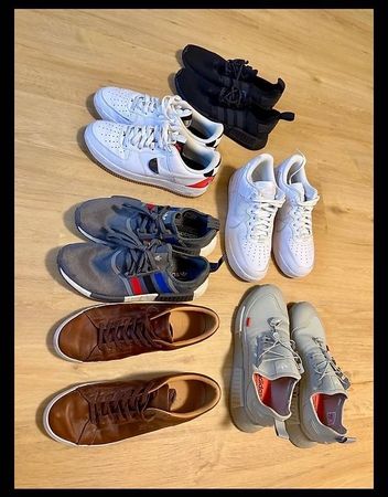 Kleiderpaket und Schuhe / L - XL / Nike - Adidas - Lacoste