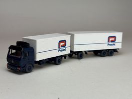Wiking MAN Kofferlastzug Pracht Werbemodell