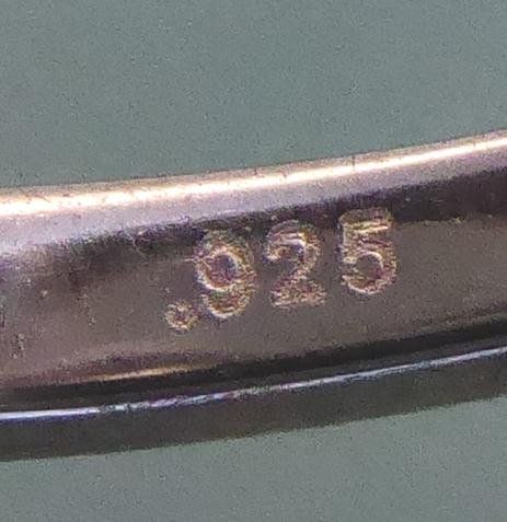 Anelli: Ring 925 Silber mit synthetischem Steinchen – Usato da Muri AG venduto da silvermouse007 3