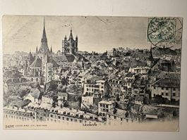 Carte postale ancienne - Lausanne 1905