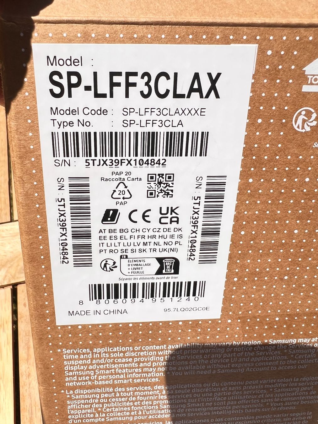Samsung Tragbarer Mediaplayer: Freestyle projector !defective! – Defekt aus Lausanne von NYC67 1