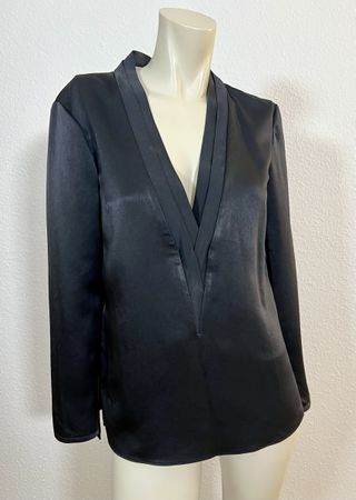 👚 Hugo Boss Damenbluse Größe 36 Schwarz Elegant & Zeitlos👚