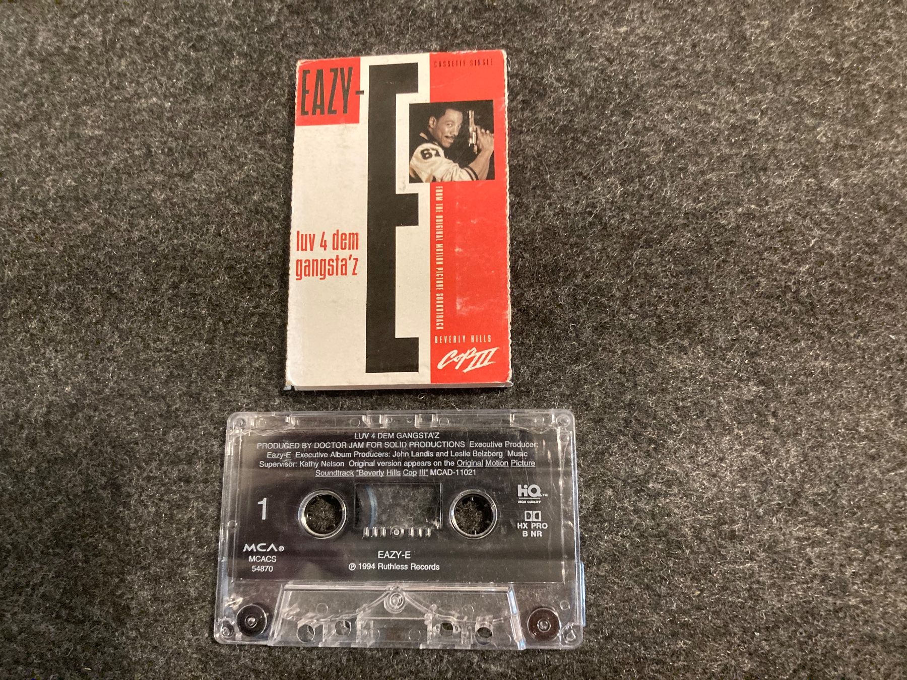 Musicassette: Eazy-E - Luv 4 Dem Gangsta'z (MC) – Usato da Fribourg venduto da Karushi 3